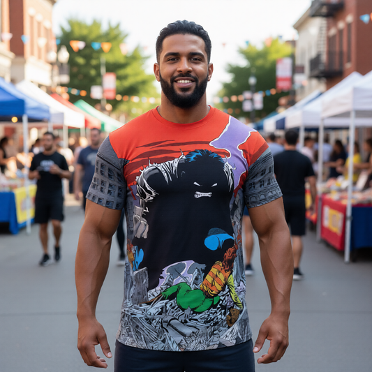 HULK 333 All Over Print Shirt & Tank Top