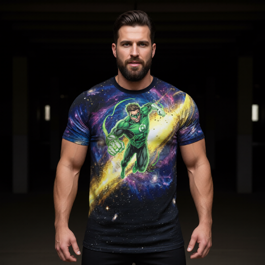 GREEN LANTERN GO All Over Print Shirt & Tank Top - ORIGINAL ART