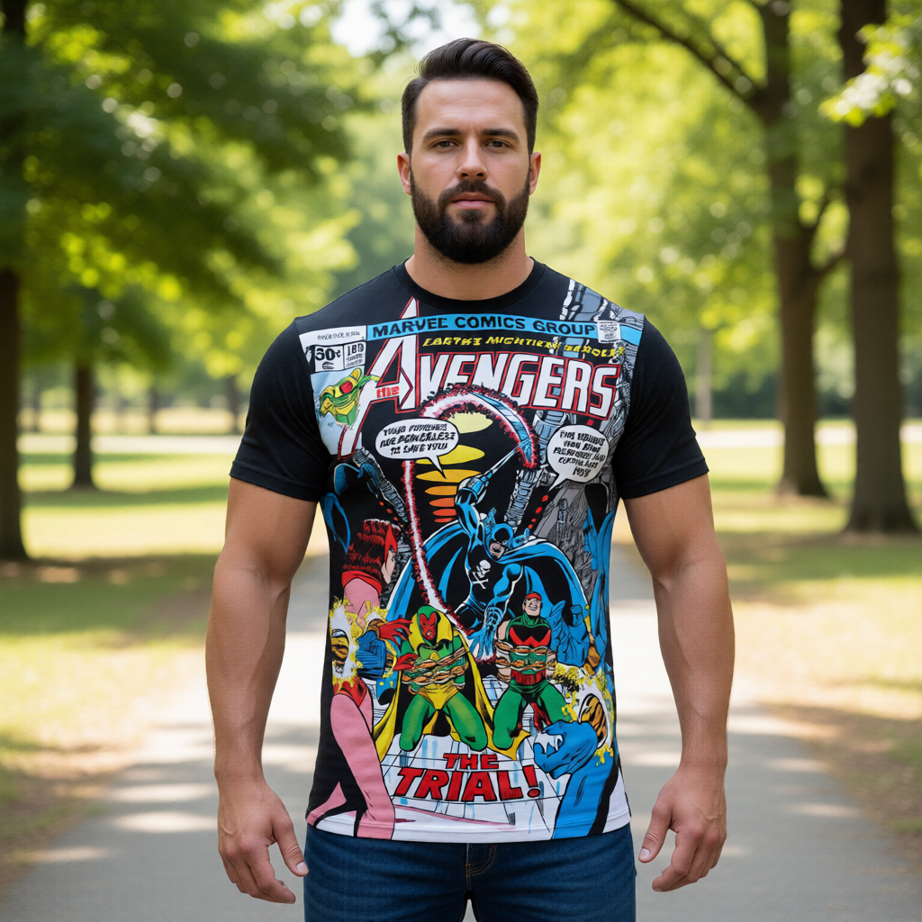 AVENGERS 160 All Over Print Shirt & Tank Top