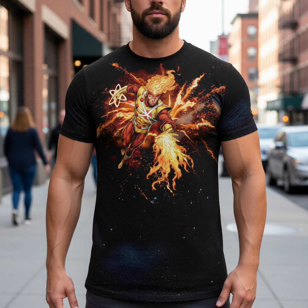 FIRESTORM GO All Over Print Shirt & Tank Top - ORIGINAL ART