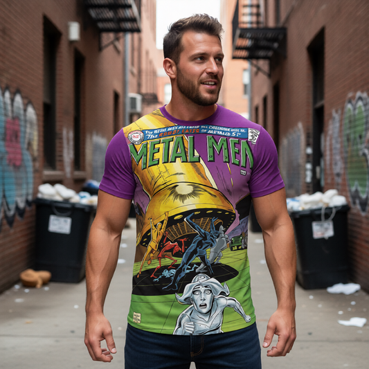 METAL MEN 29 All Over Print Shirt & Tank Top