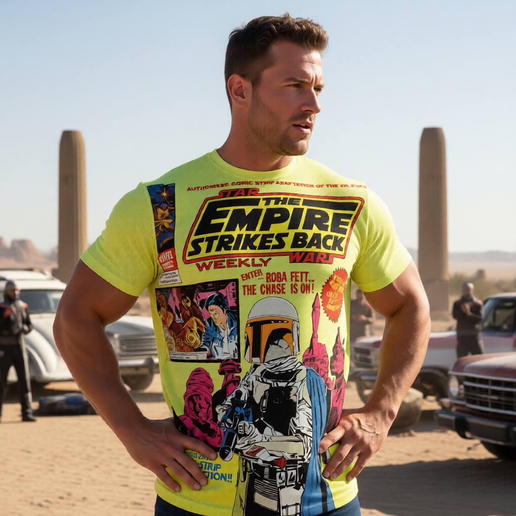 STAR WARS WEEKLY 127 All Over Print Shirt & Tank Top - EMPIRE STRIKES BACK