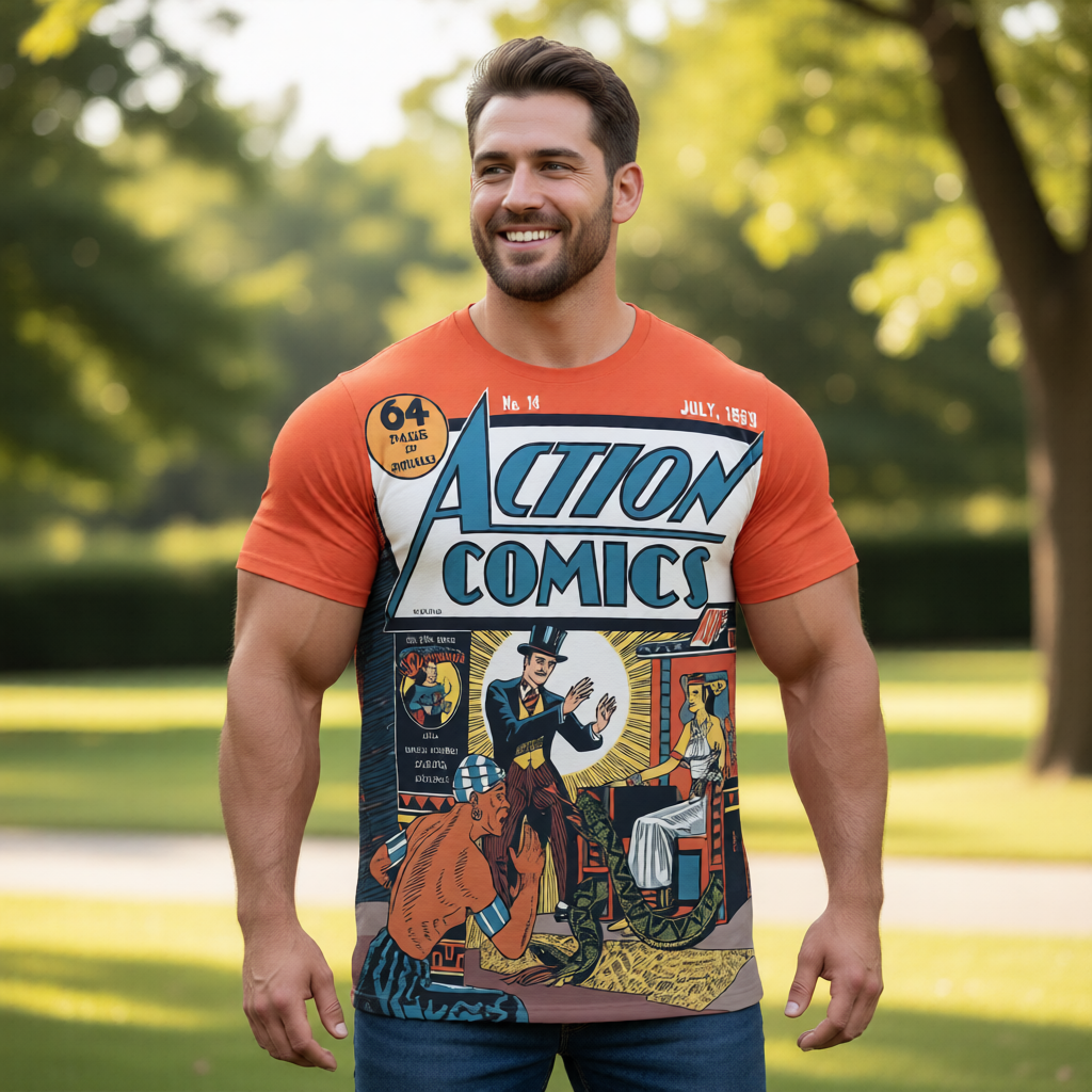 ACTION 14 All Over Print Shirt & Tank Top - ZATARA