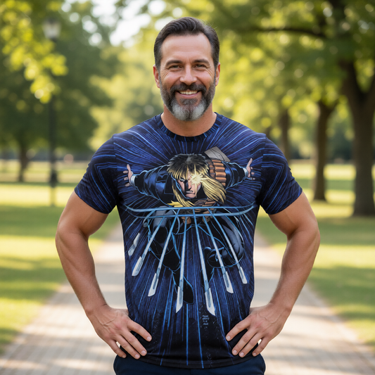 XMEN: LEGENDS 4-LONGSHOT VAR All Over Print Shirt & Tank Top - ARTHUR ADAMS ART