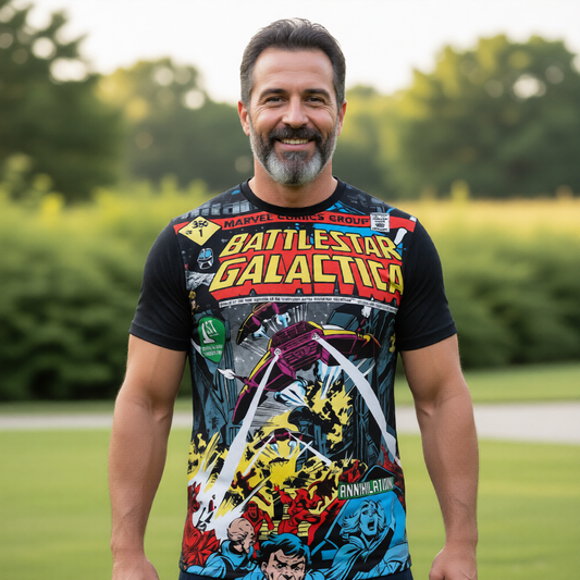 BATTLESTAR GALACTICA COVER 1 All Over Print Shirt & Tank Top