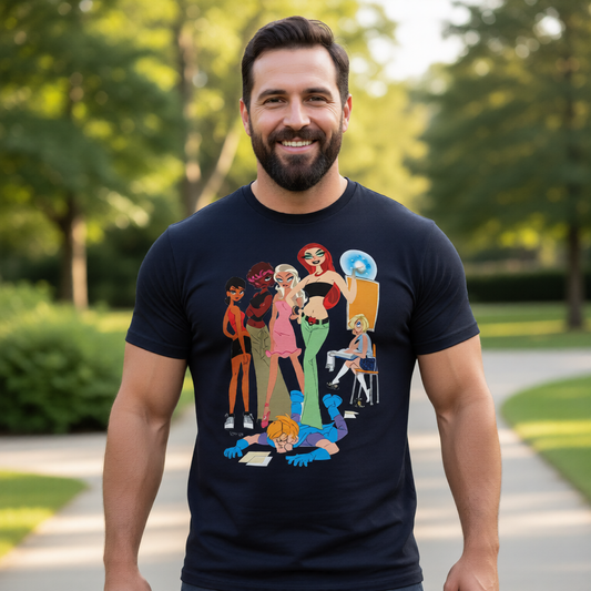 BAD GIRLS 1 All Over Print Shirt & Tank Top - DARWYN COOKE ART