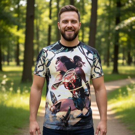 WONDER WOMAN 2 V6 VAR All Over Print Shirt & Tank Top - DELL'OTTO ART