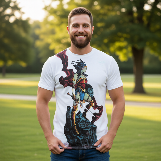 WONDER WOMAN 2 V6 VAR All Over Print Shirt & Tank Top - SEBA FIUMARA ART