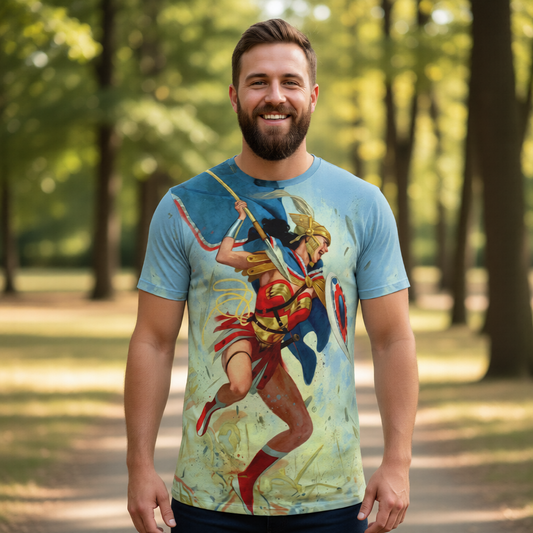 WONDER WOMAN 6 V6 VAR All Over Print Shirt & Tank Top - TEDESCO art