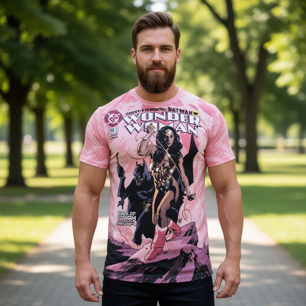 WONDER WOMAN 166 All Over Print Shirt & Tank Top - ADAM HUGHES ART