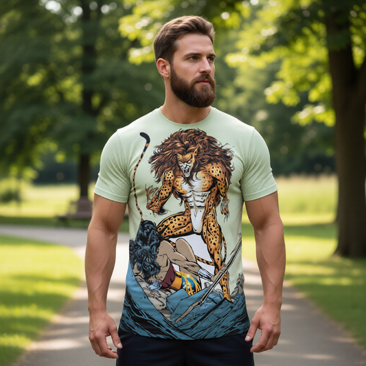 WONDER WOMAN VS CHEETAH All Over Print Shirt & Tank Top - PHIL JIMENEZ ART