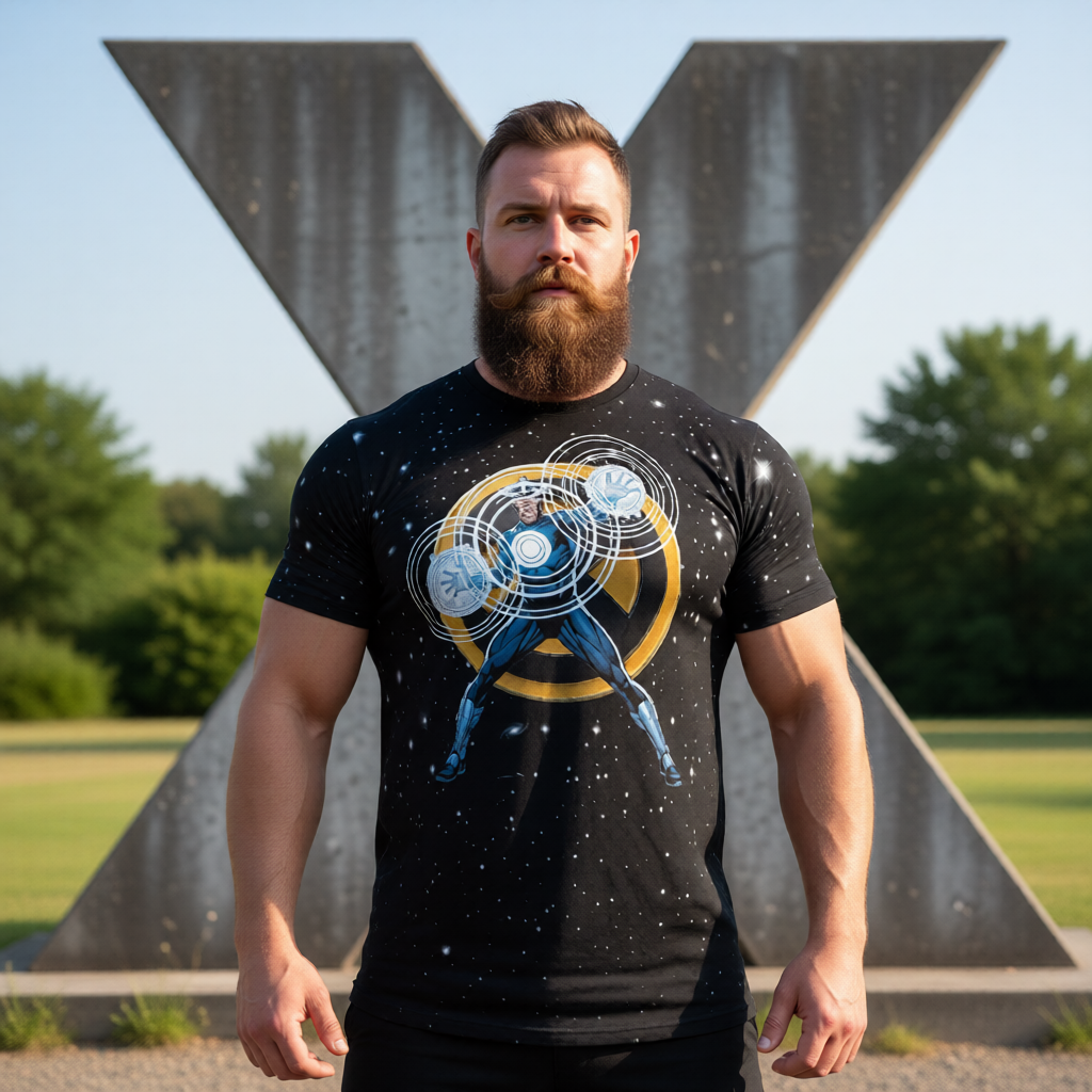 HAVOK GO All Over Print Shirt & Tank Top - XMEN GO ORIGINAL ART BY EKA