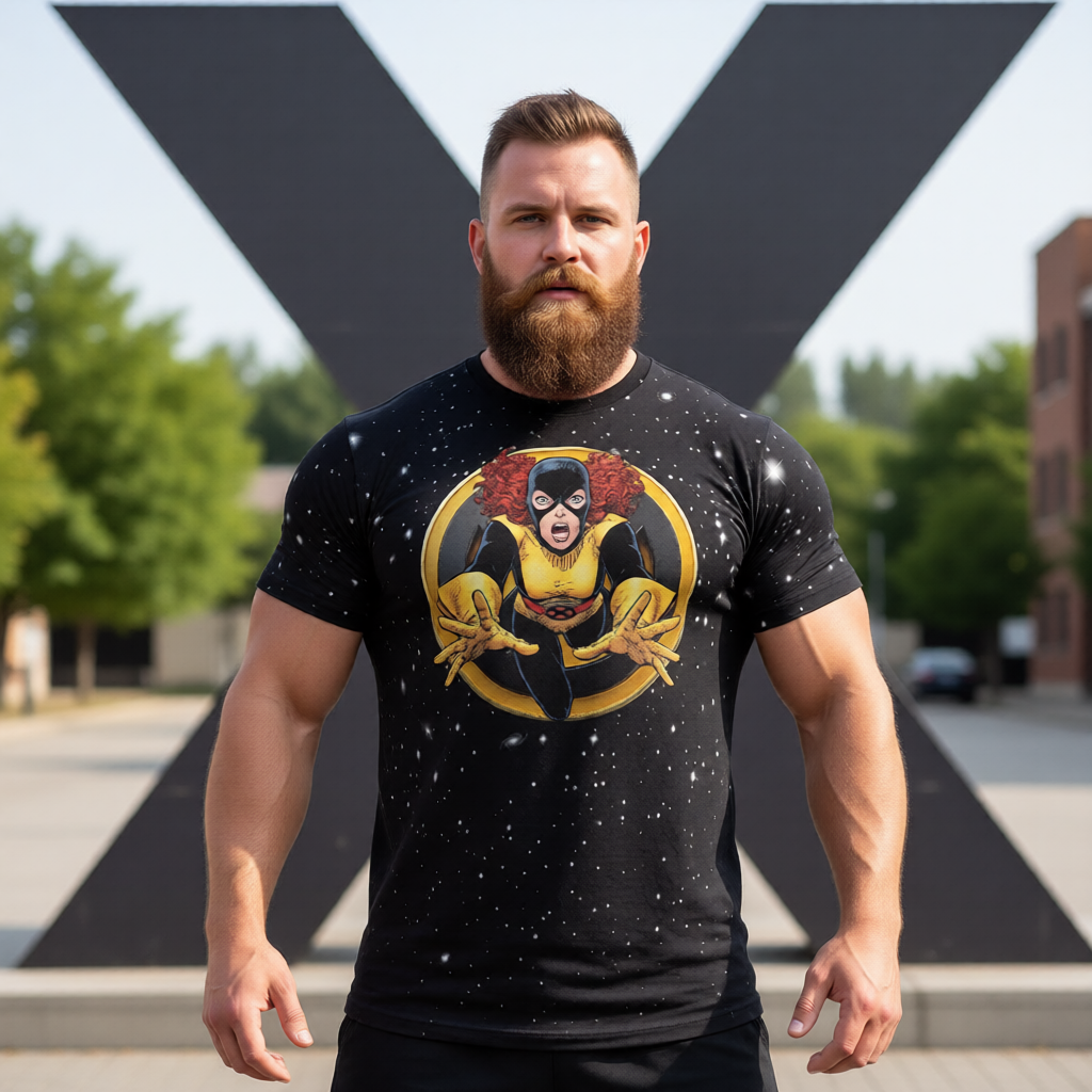 KITTY PRYDE GO All Over Print Shirt & Tank Top - XMEN GO ORIGINAL ART BY EKA