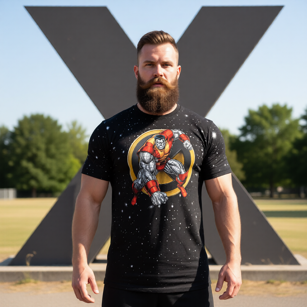 COLOSSUS GO All Over Print Shirt & Tank Top - XMEN GO ORIGINAL ART BY EKA
