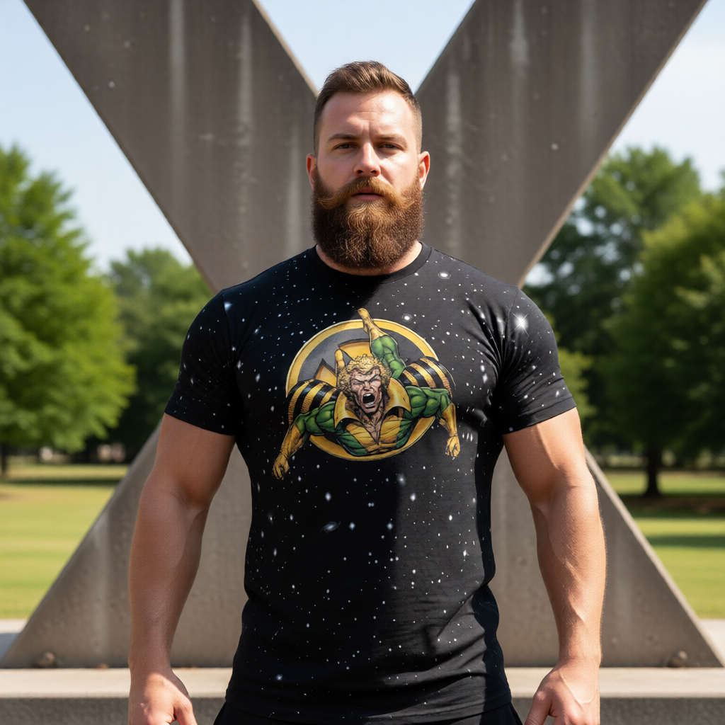 BANSHEE GO All Over Print Shirt & Tank Top - XMEN GO ORIGINAL ART BY EKA