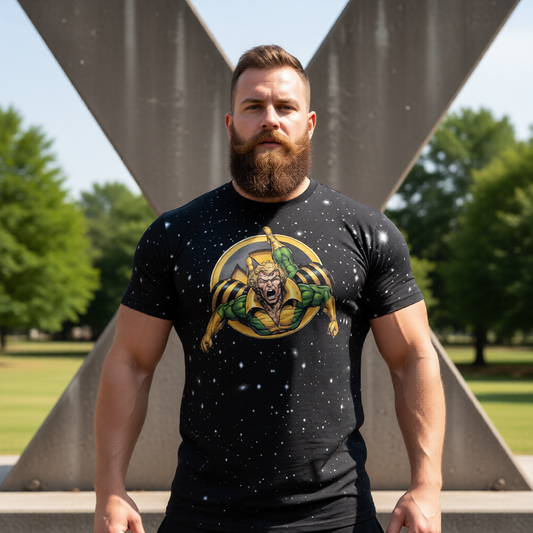 BANSHEE GO All Over Print Shirt & Tank Top - XMEN GO ORIGINAL ART BY EKA