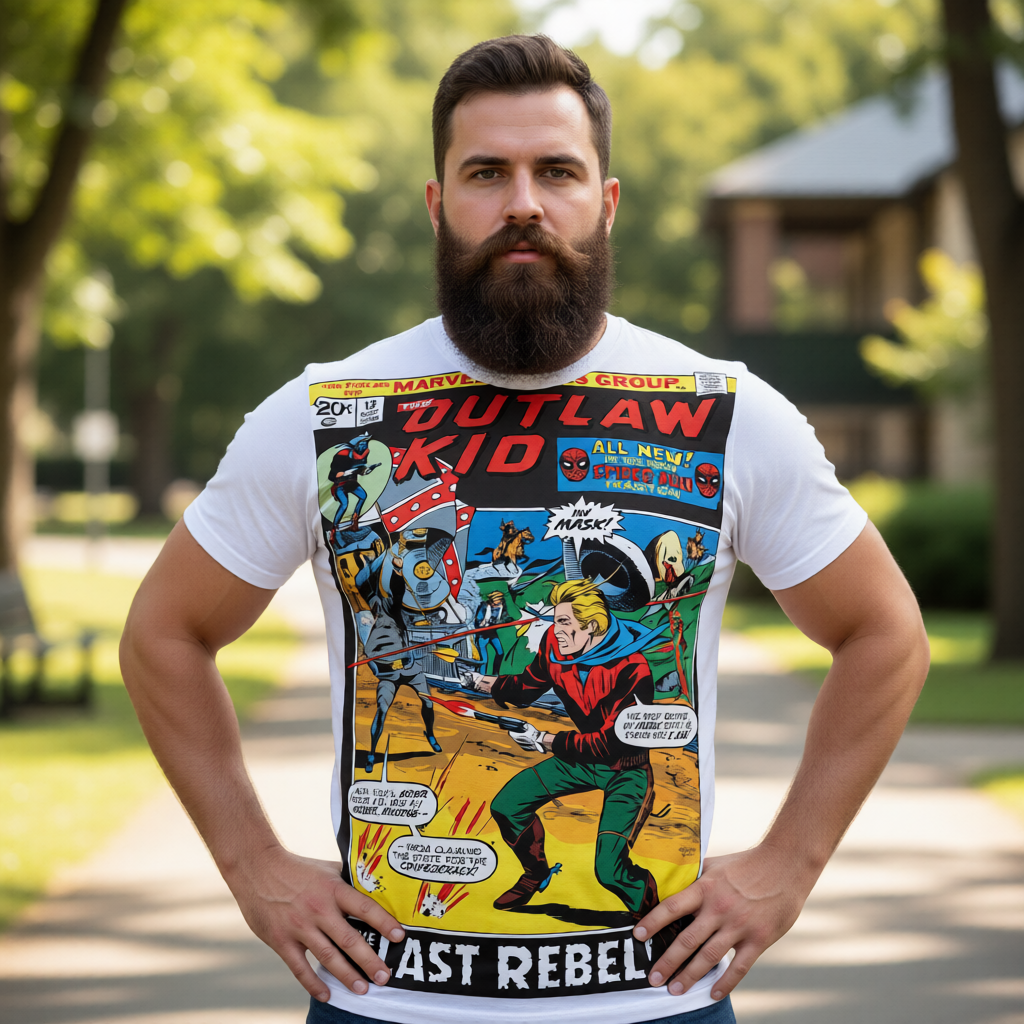 OUTLAW KID 13 All Over Print Shirt & Tank Top