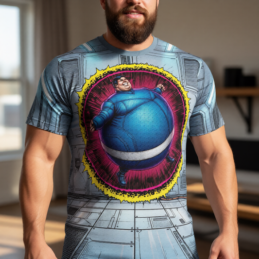 BOUNCING BOY GO ALL OVER PRINT SHIRT AND TANK TOP - ORIGINAL ART BY EKA