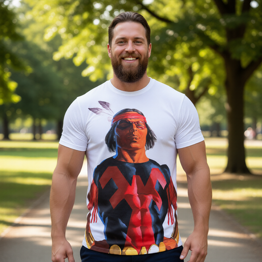 THUNDERBIRD PINUP All Over Print Shirt & Tank Top - ALEX ROSS ART