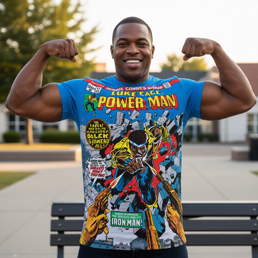 LUKE CAGE, POWER MAN 17 All Over Print Shirt & Tank Top