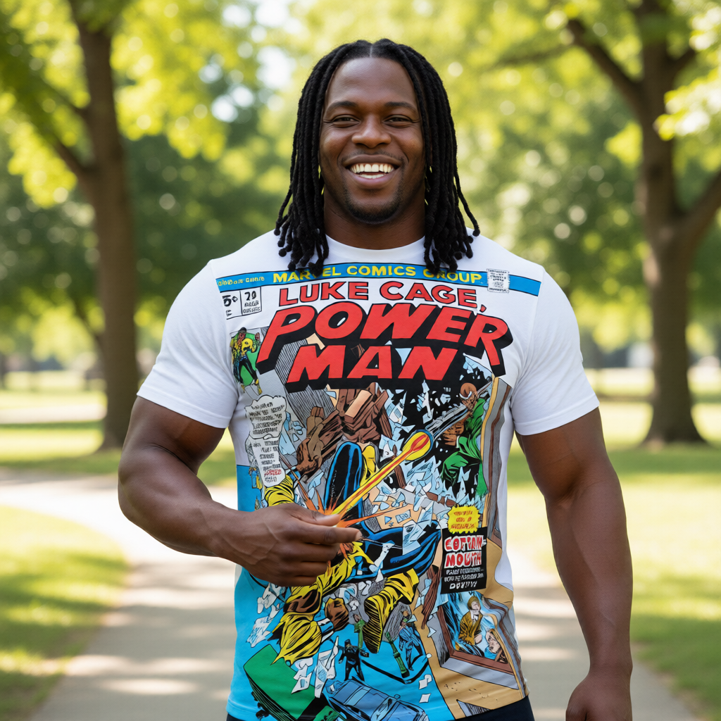 LUKE CAGE, POWER MAN 20 All Over Print Shirt & Tank Top