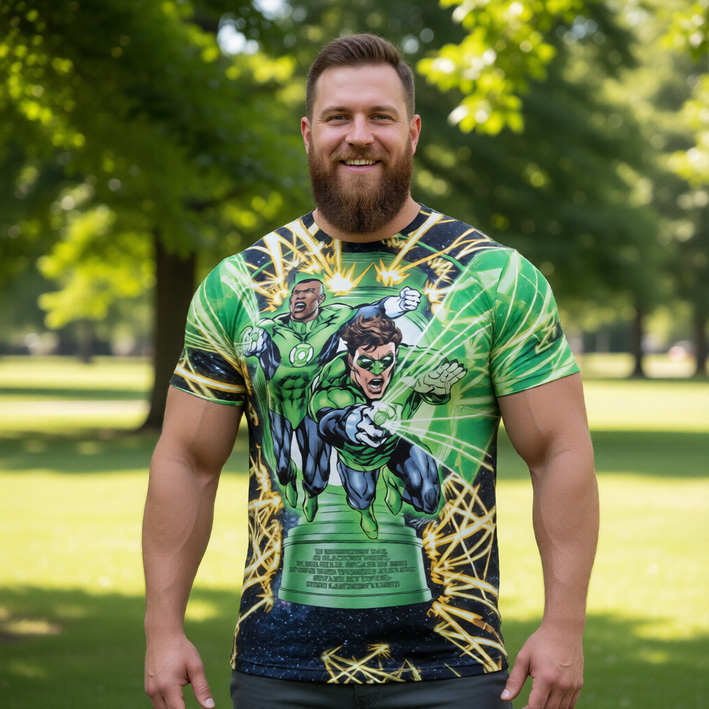 GL JON AND HAL All Over Print Shirt & Tank Top - NEAL ADAMS ART