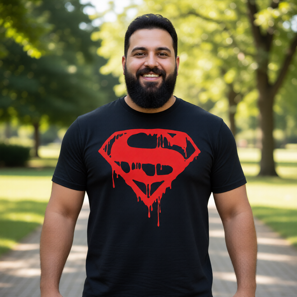 DEATH OF SUPERMAN :S: LOGO All Over Print Shirt & Tank Top