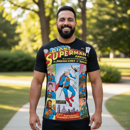 GIANT SUPERMAN ANNUAL 3 All Over Print Shirt & Tank Top