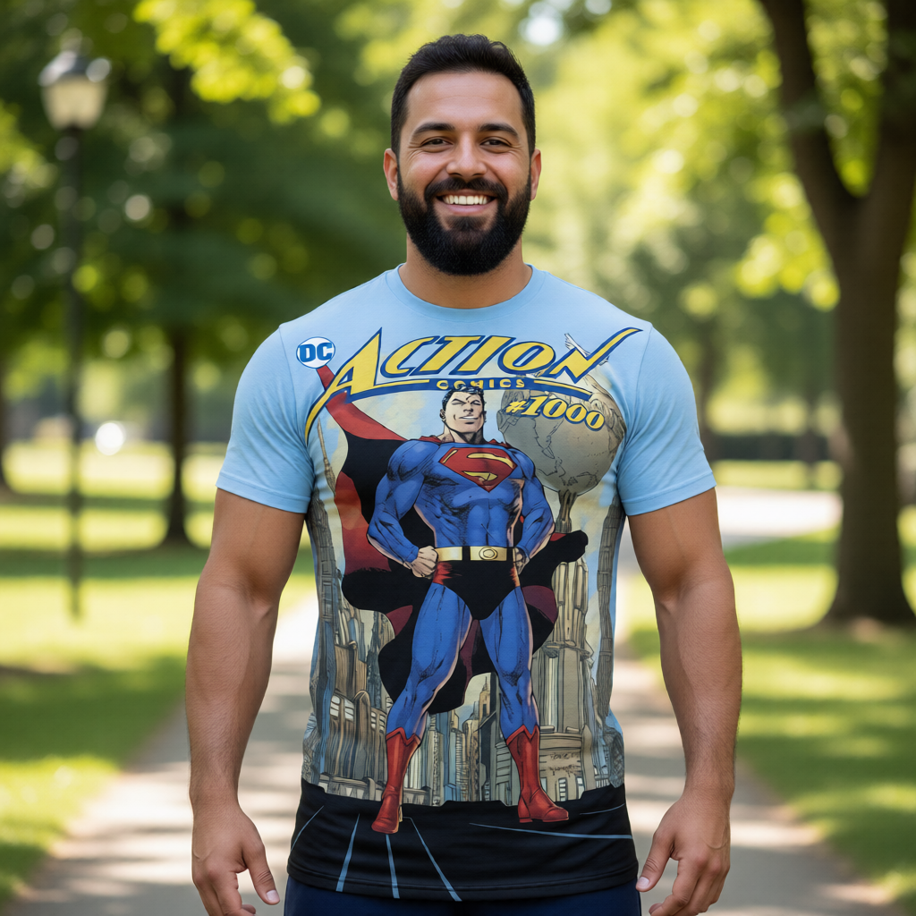 ACTION 1000 All Over Print Shirt & Tank Top - JIM LEE ART