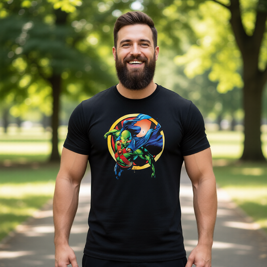 MARTIAN MANHUNTER All Over Print Shirt & Tank Top - BRIGHTEST DAY 18