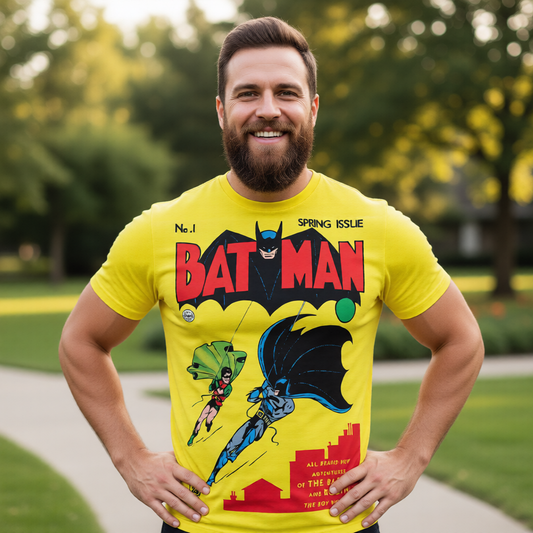 BATMAN 1 ALL OVER PRINT SHIRT AND TANK TOP - GET THIS SHIRT FOR 86 CENTS*