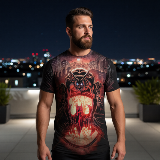 MANBAT 1 V4 All Over Print Shirt & Tank Top