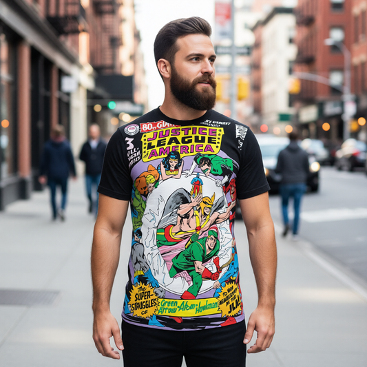 JLA 67 All Over Print Shirt & Tank Top
