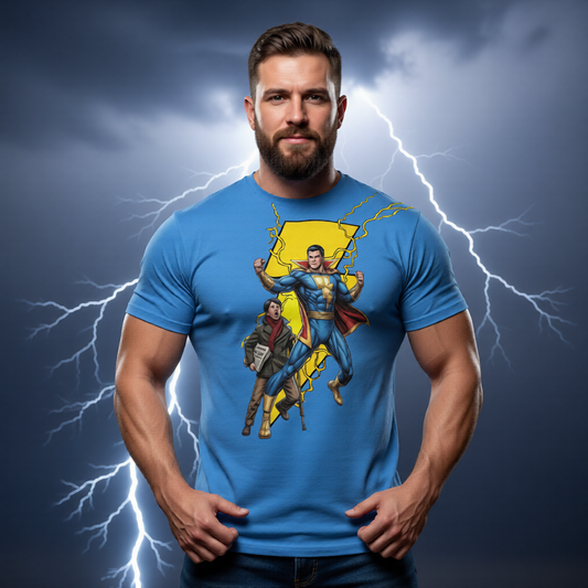 CAPTAIN MARVEL JR GO All Over Print Shirt & Tank Top - ORIGINAL ART BY EKA