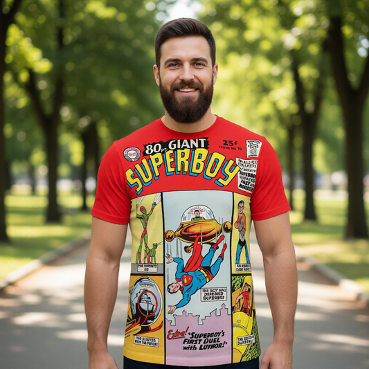 80 PAGE GIANT SUPERBOY Over Print Shirt & Tank Top