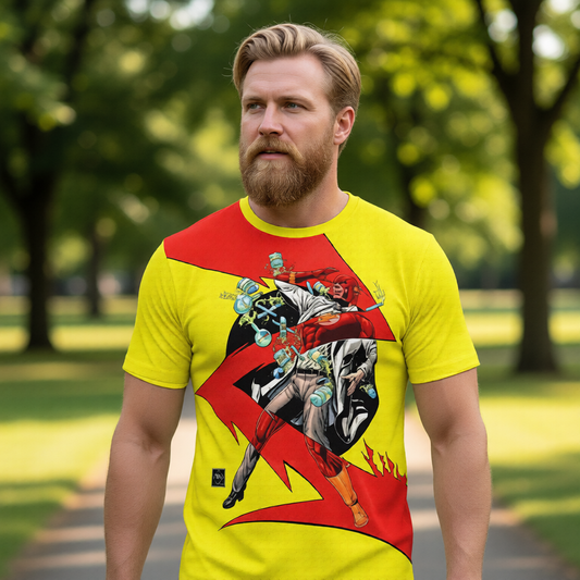 FLASH REBIRTH 4 Over Print Shirt & Tank Top