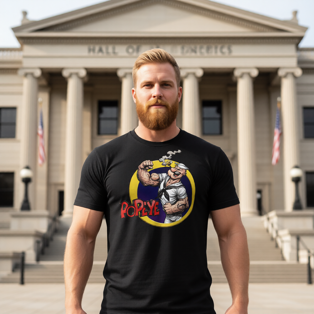 POPEYE GO Over Print Shirt & Tank Top - ORIGINAL ART BY EKA