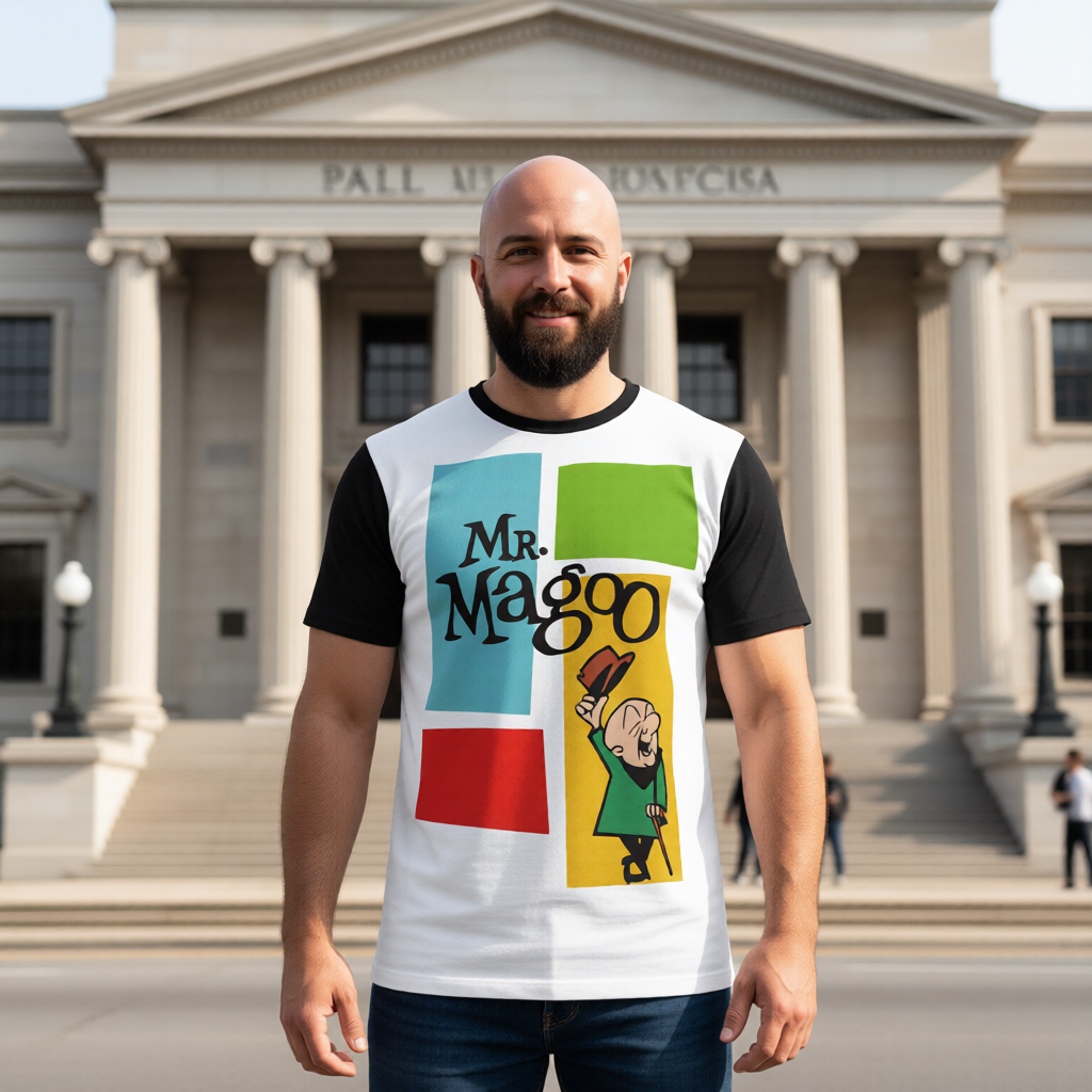 MR MAGOO Over Print Shirt & Tank Top
