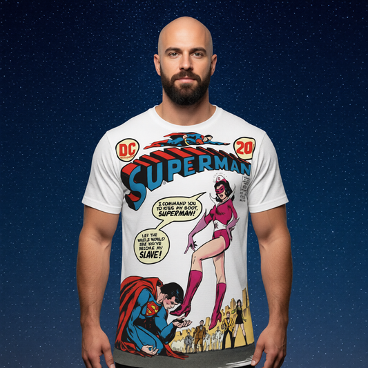 SUPERMAN 261 Over Print Shirt & Tank Top