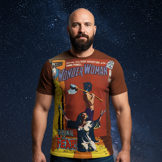 WONDER WOMAN 190 Over Print Shirt & Tank Top