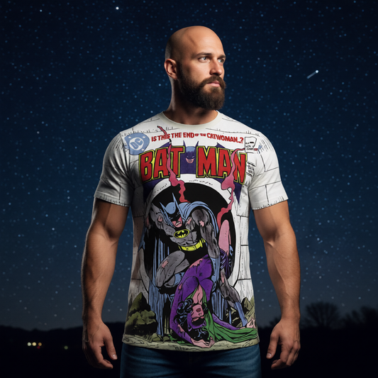 BATMAN 324 Over Print Shirt & Tank Top