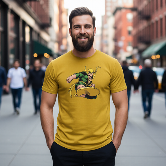 IRON FIST PIN UP All Over Print Shirt & Tank Top - JOHN BYRNE ART