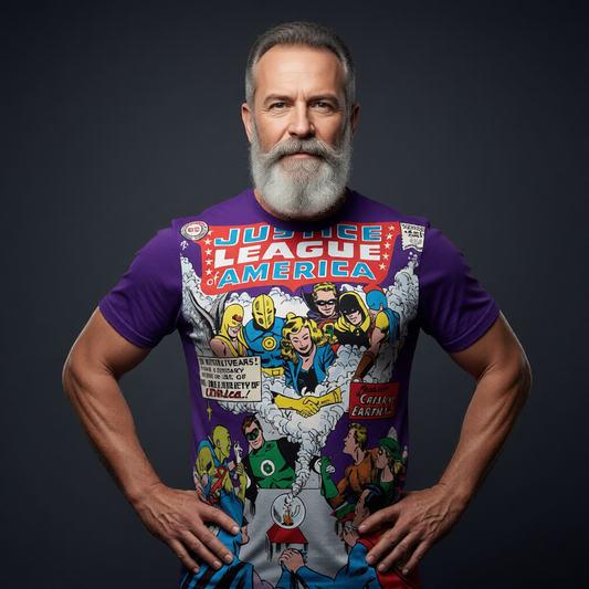 JUSTICE LEAGUE OF AMERICA 21 All Over Print Shirt & Tank Top - JLA