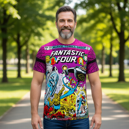 FANTASTIC FOUR 205 All Over Print Shirt & Tank Top