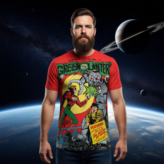 GREEN LANTERN 7 All Over Print Shirt & Tank Top