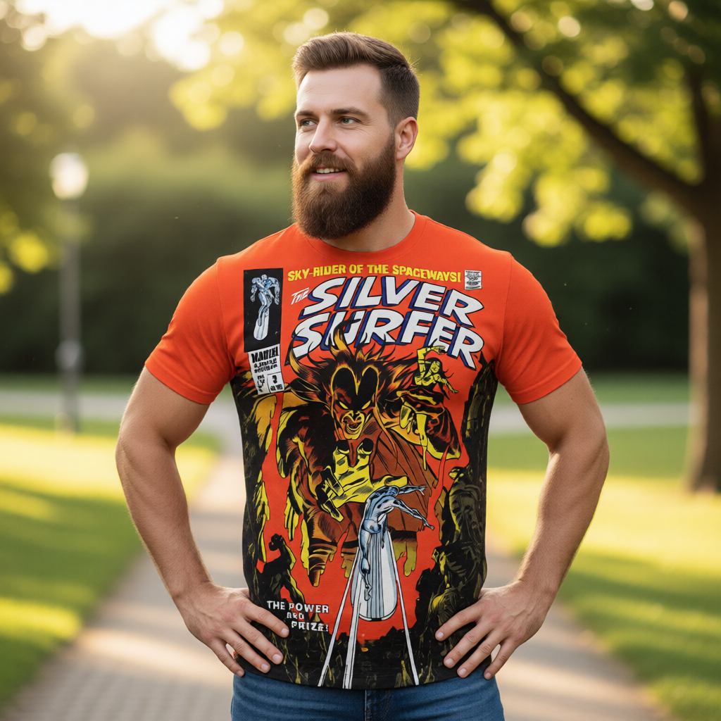 SILVER SURFER 3 All Over Print Shirt & Tank Top