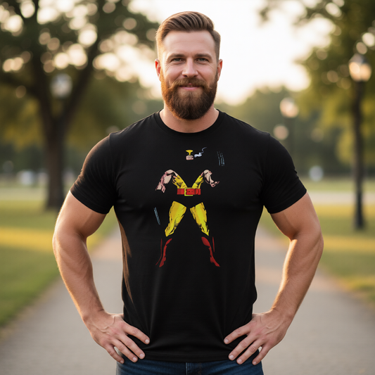 WOLVERINE INVERSE All Over Print Shirt & Tank Top- JOHN BYRNE ART