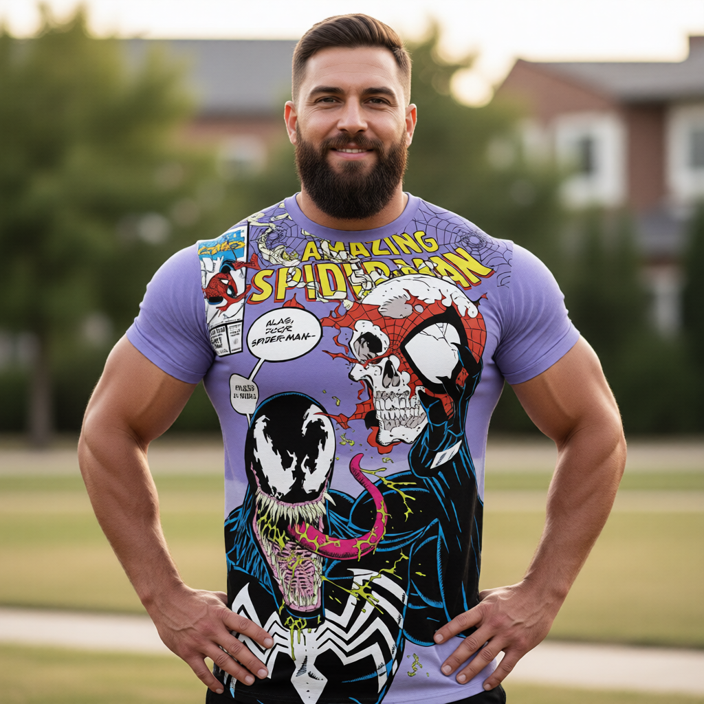 AMAZING SPIDERMAN 347 All Over Print Shirt & Tank Top - VENOM