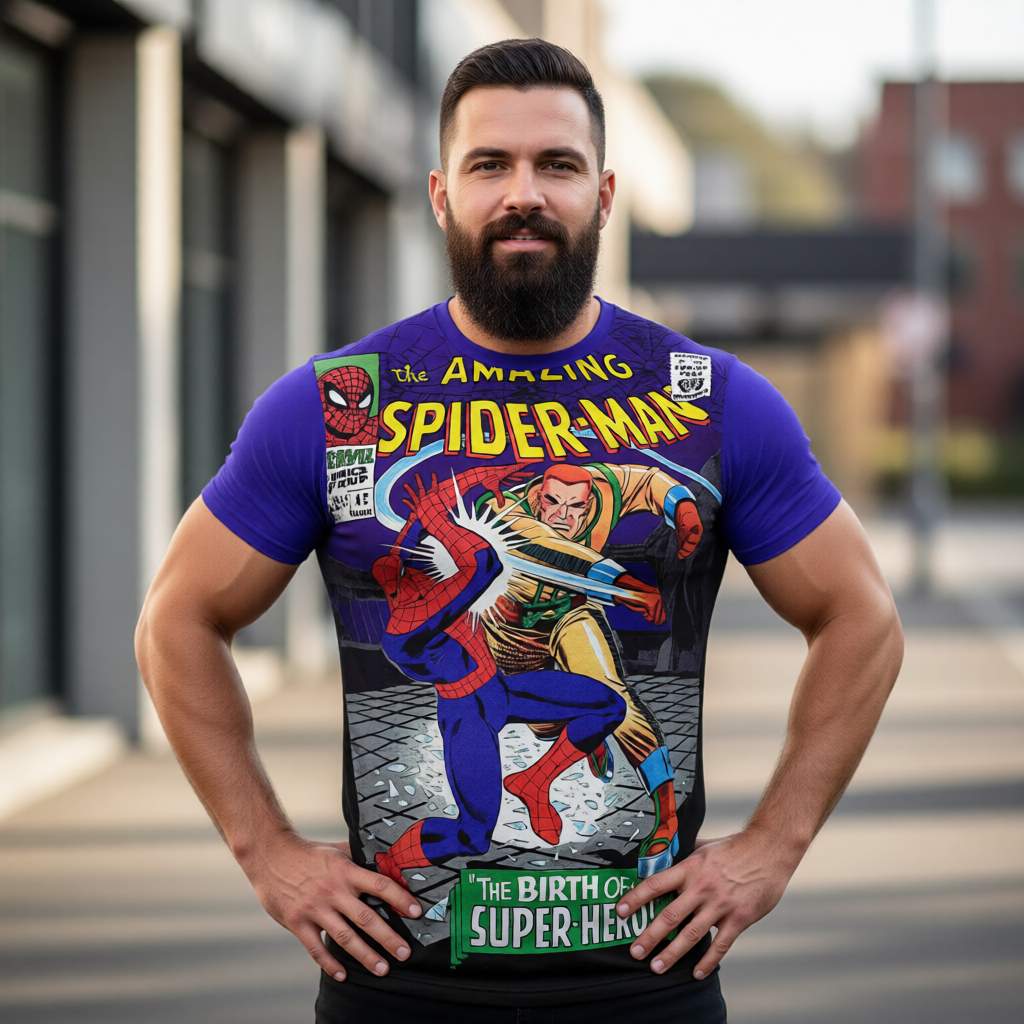 AMAZING SPIDERMAN 42 All Over Print Shirt & Tank Top