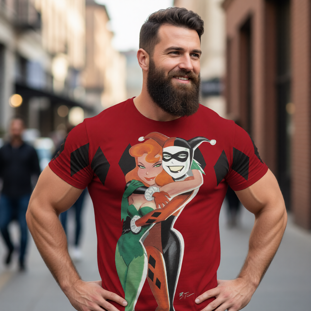 HARLEY AND IVY PIN UP All Over Print Shirt & Tank Top - BRUCE TIM ART